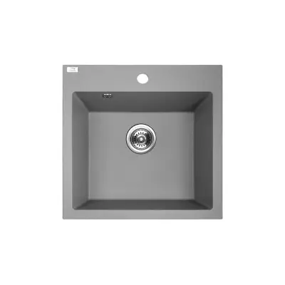 Chiuveta granit gri sra 510t(1c patrata) 490x