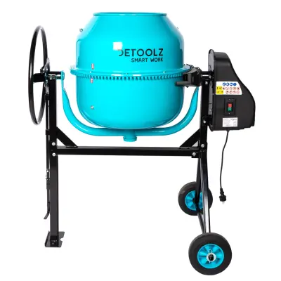 Betoniera detoolz, capacitate 160 litri, pute