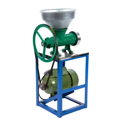 Mașină carne cu măsuță și motor electri